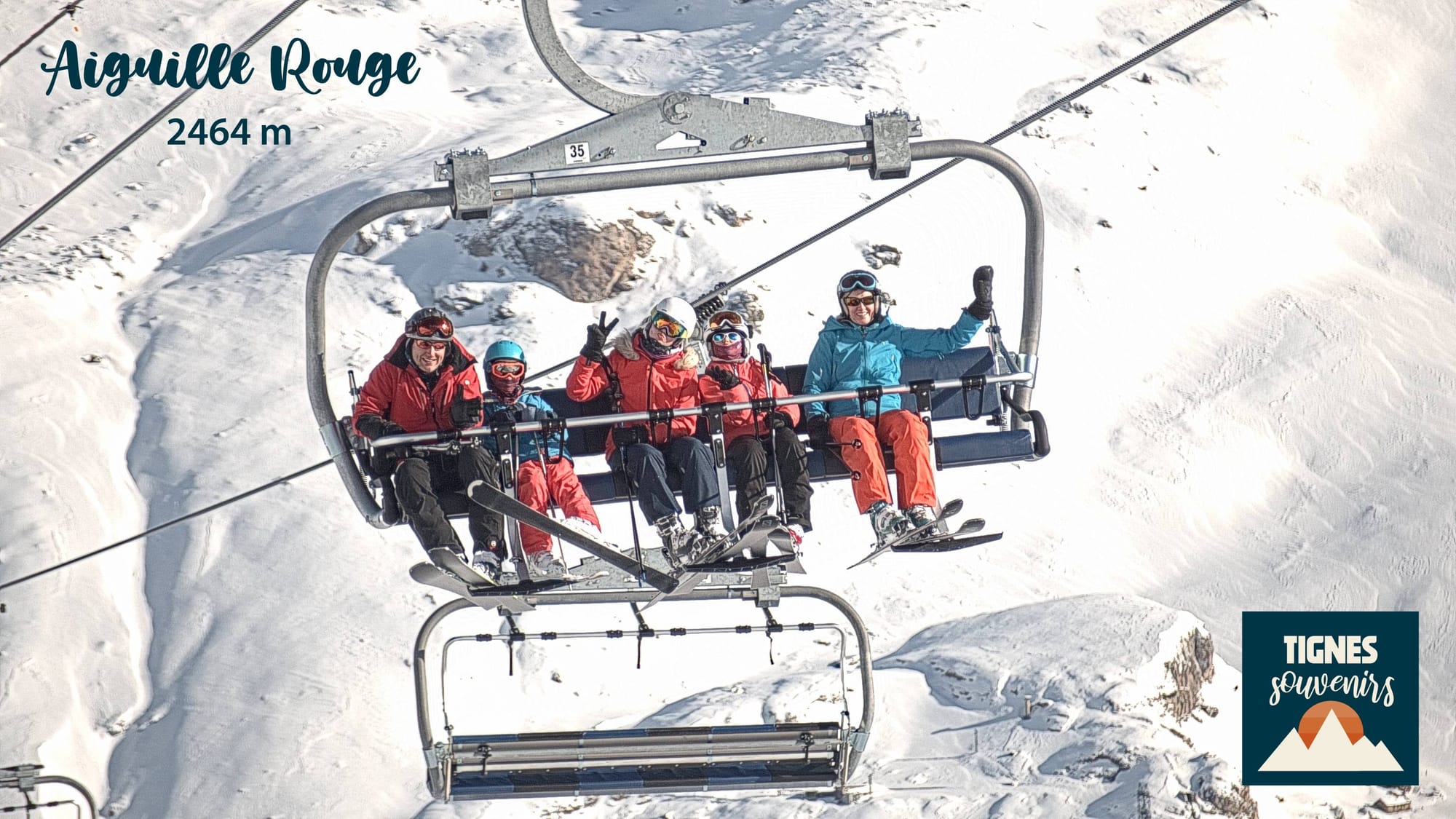 SPOT PHOTO télésiège Aiguille Rouge 