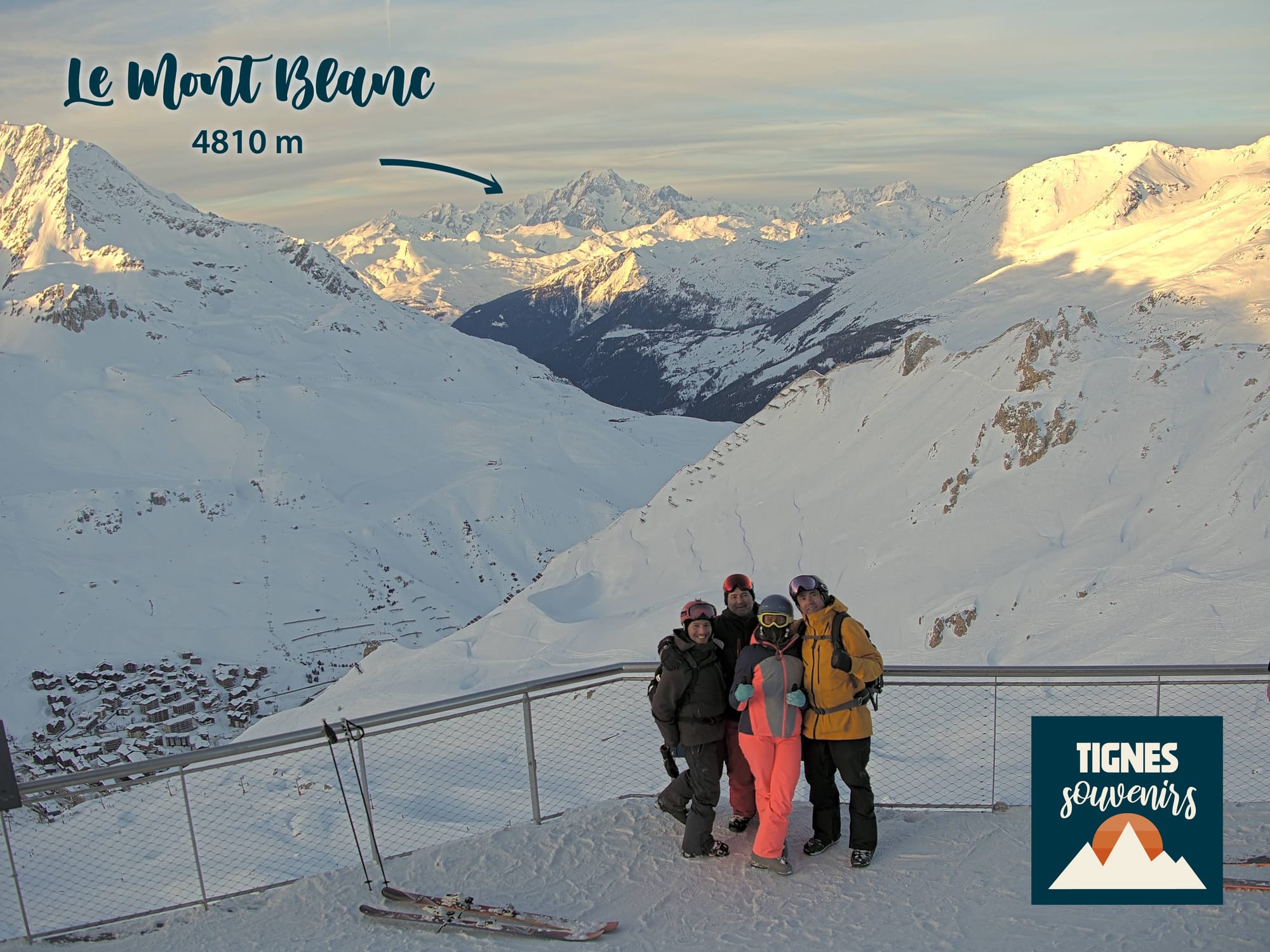 SPOT PHOTO vue Mont Blanc