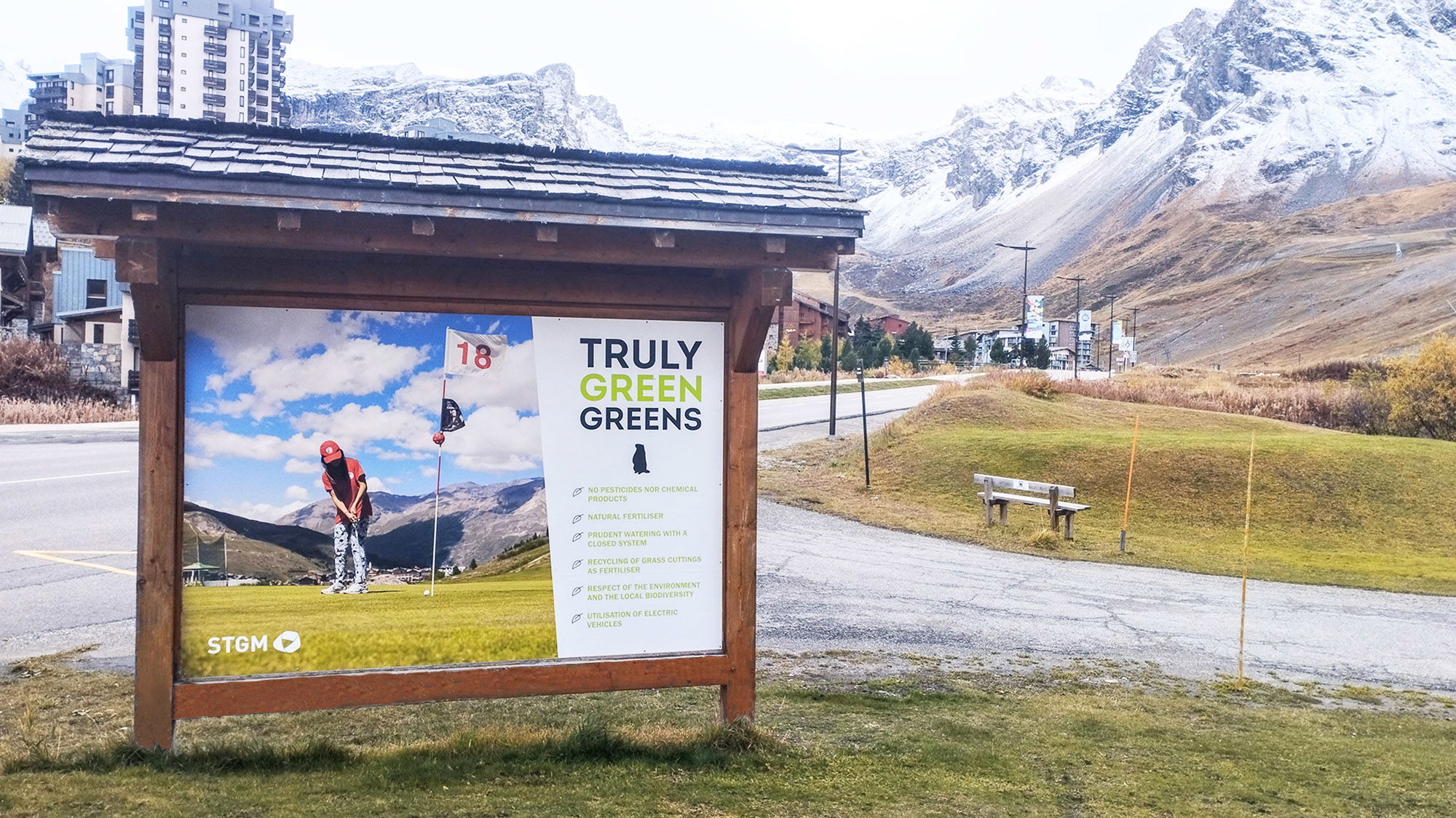 Panneaux d'affichage GOLF