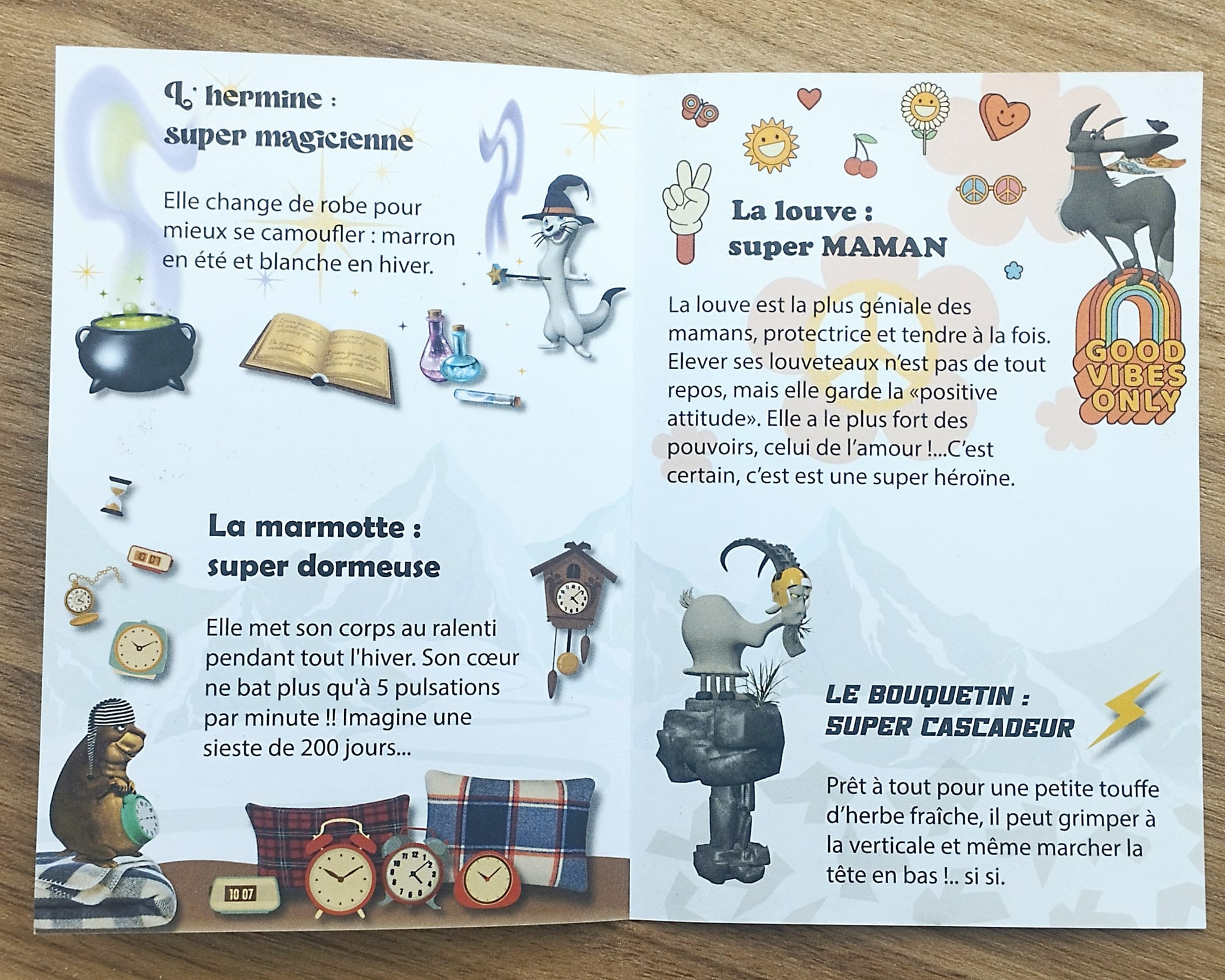 Flyer Animaux Super Héros