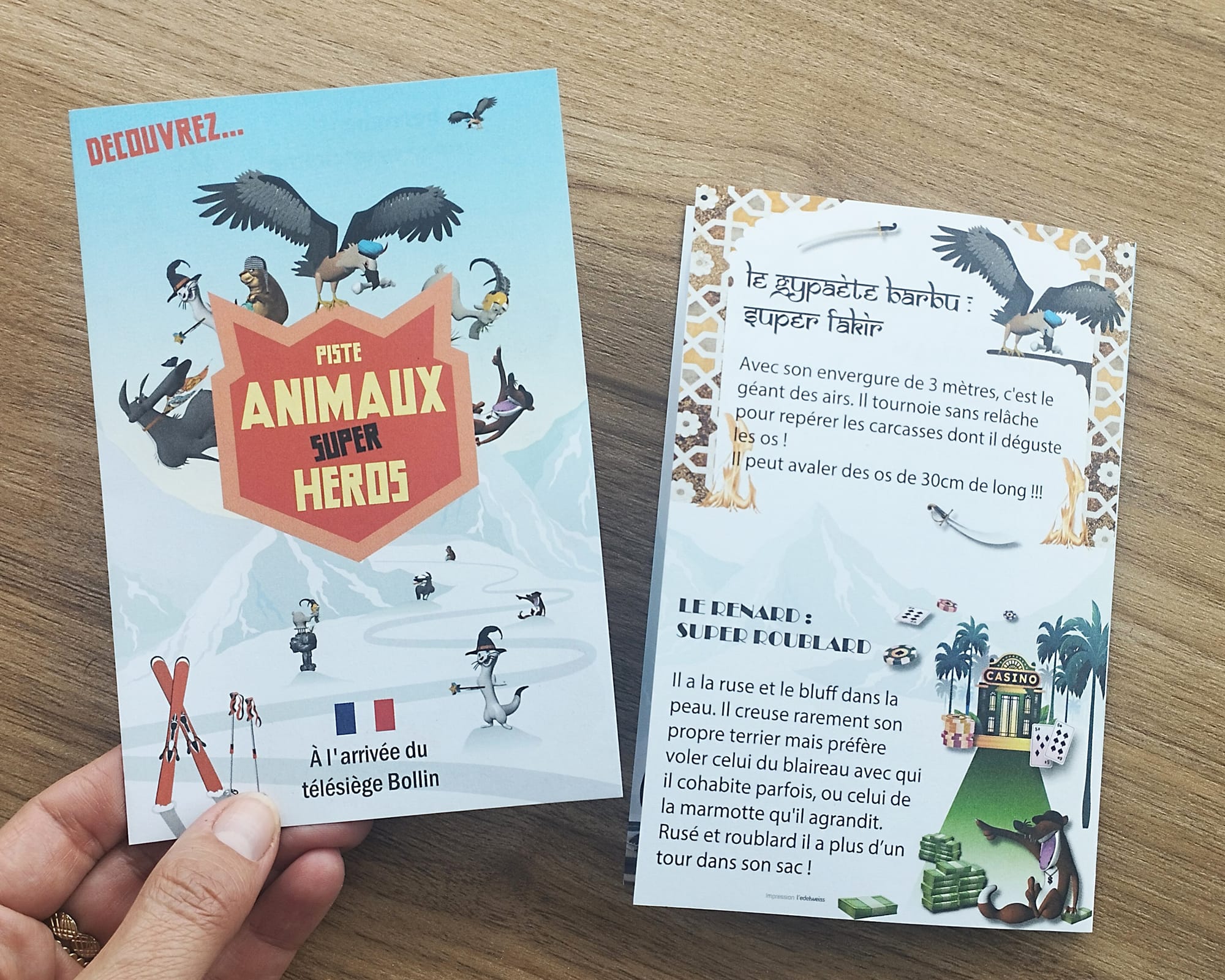 Flyer Animaux Super Héros