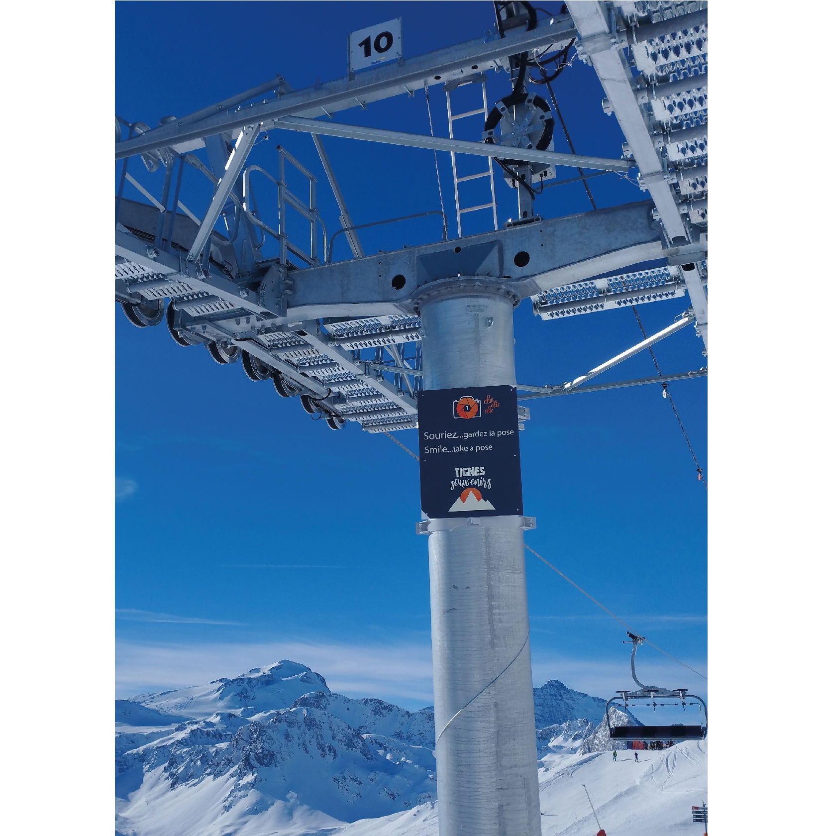 SPOT PHOTO télésiège Aiguille Rouge 