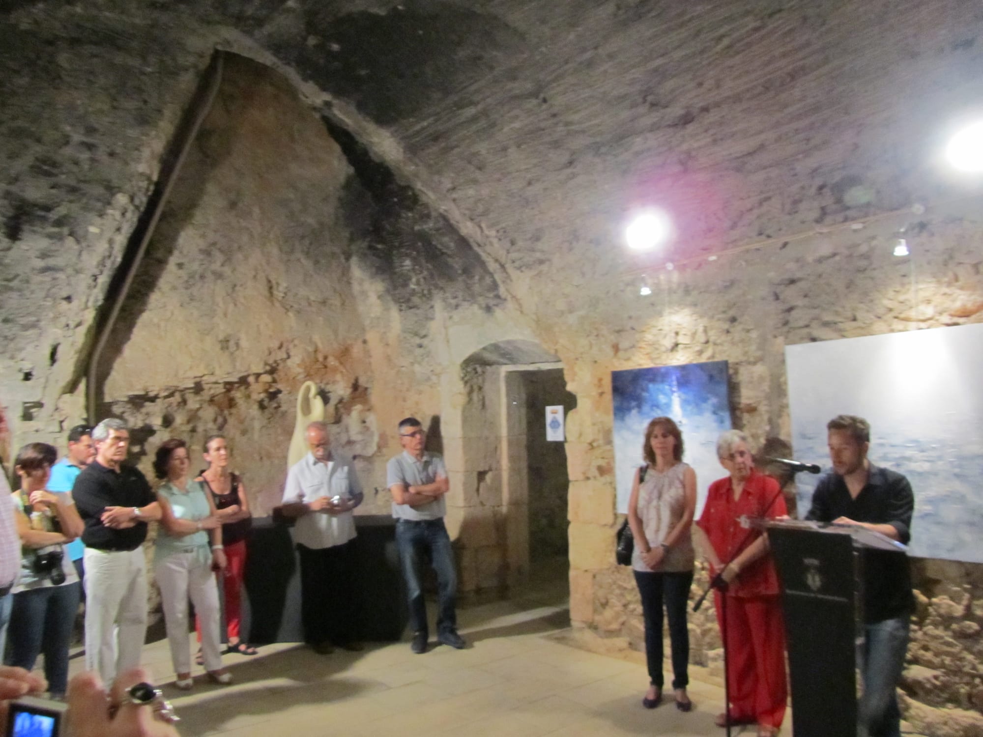 CERTAMEN DE PINTURA AL CASTELL D'ALTAFULLA, TARRAGONA.