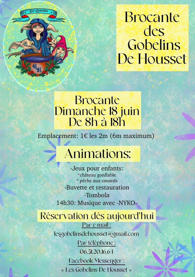 BROCANTE DES GOBELINS DE HOUSSET