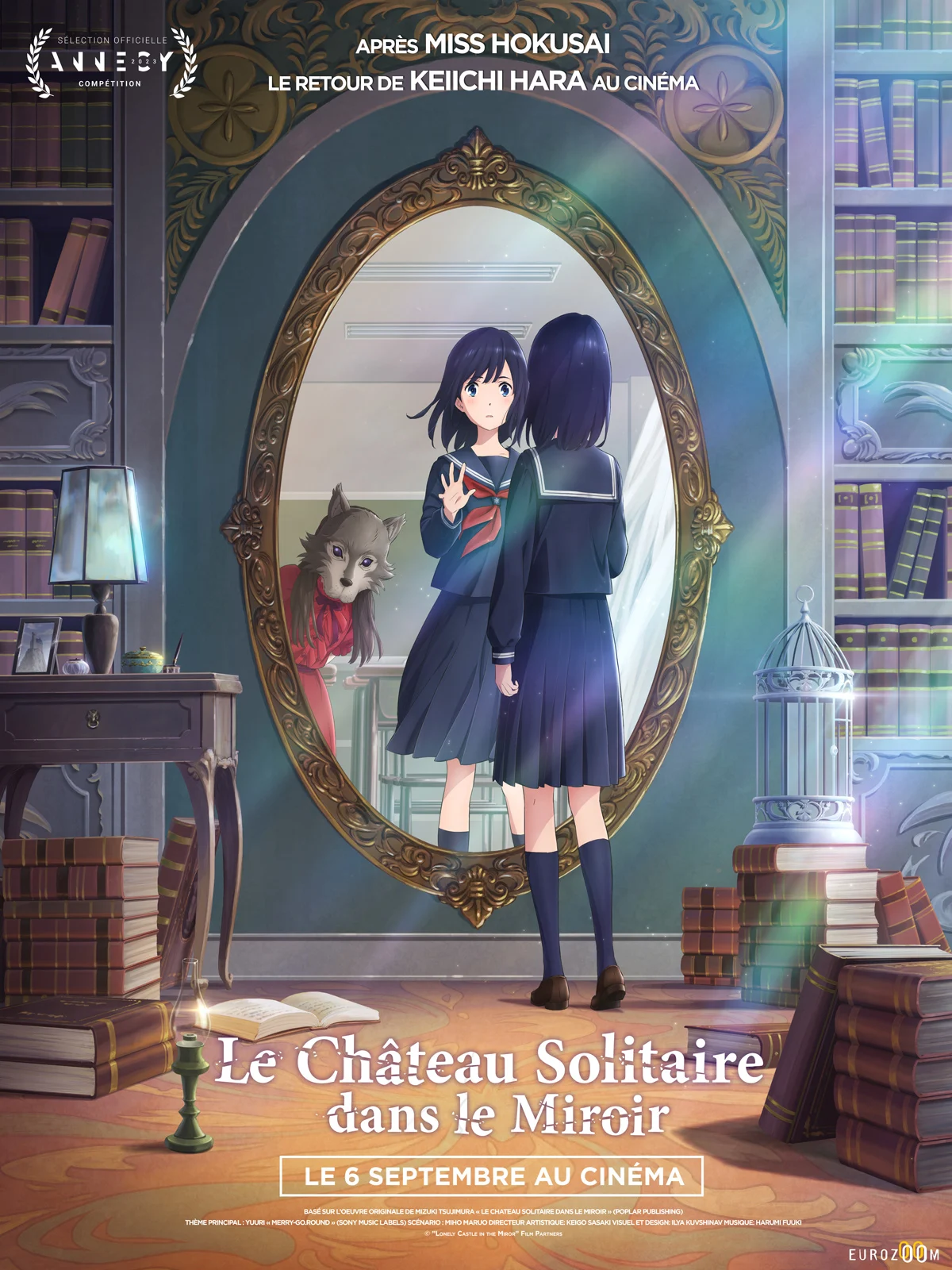 Le Château solitaire dans le miroir, Keiichi Hara