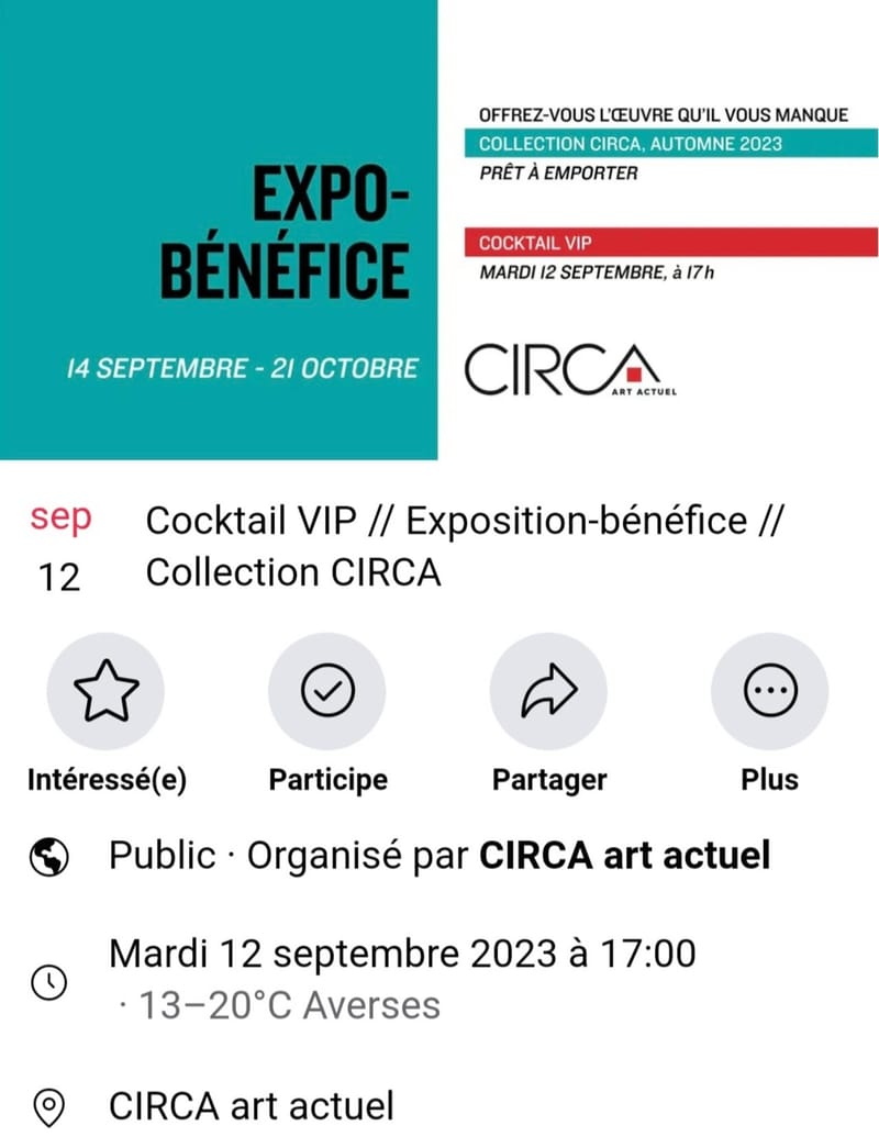 EXPO-BÉNÉFICE