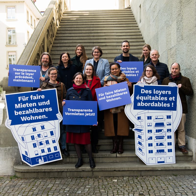 Breite Allianz mit EVP lanciert kantonale Miet-Initiative