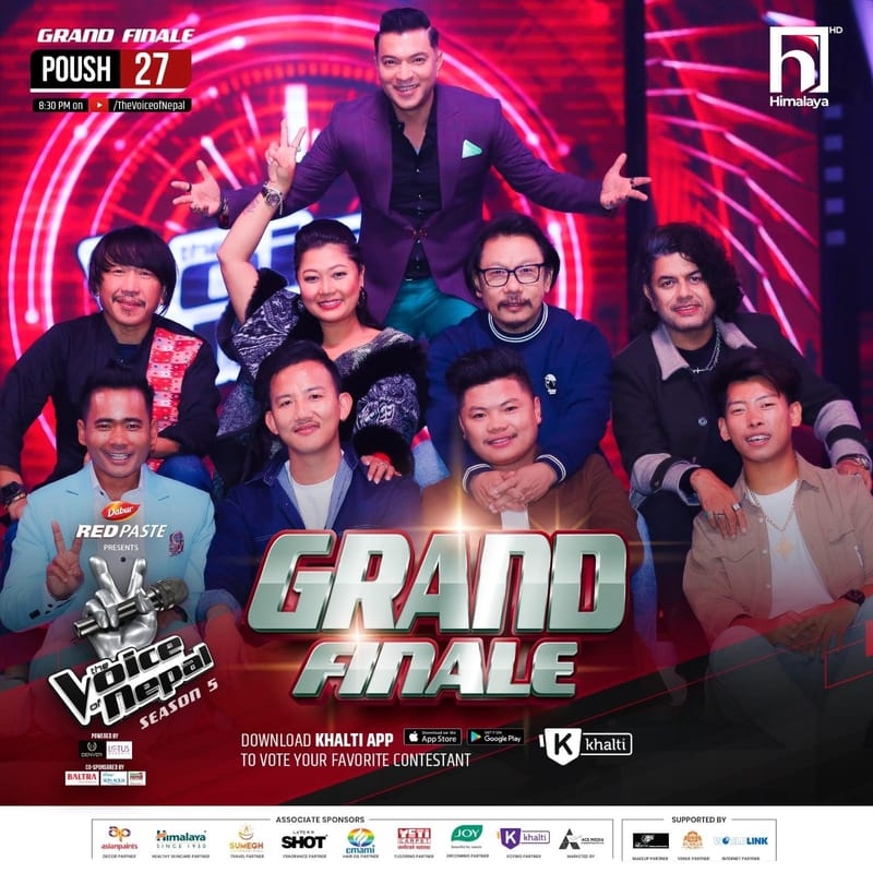 Binod Rai wins ‘The Voice of Nepal’ Season 5 - KIRAT RAI...