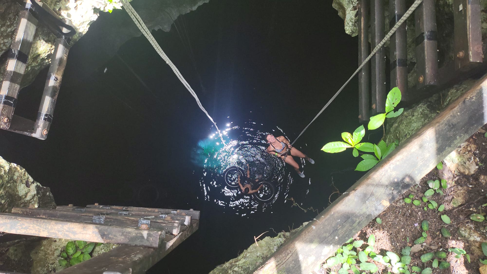 Cenote in Pac Chen