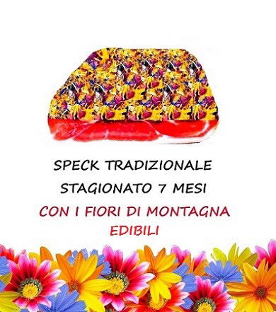 SALUMI DOLOMITEN CON I FIORI DI MONTAGNA COMMESTIBILI EDIBILI, SALUMI CON LA FRUTTA - SALUMI 100% ITALIANI E SALUMI TIPICI SUD TIROLESI