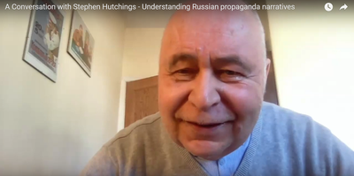 Stephen Hutchings in Conversation with Presseclub Concordia