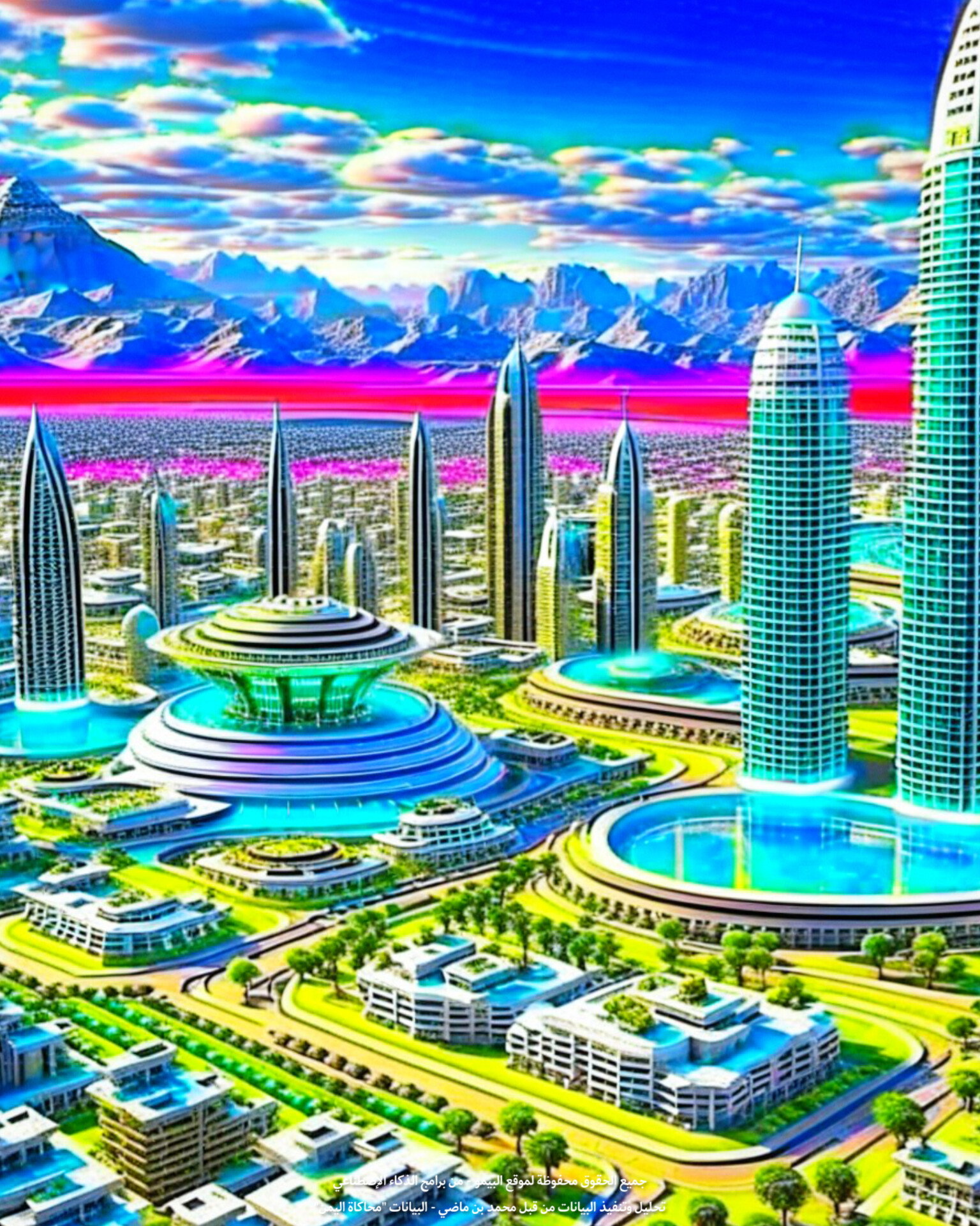 برنامج الذكاء الإصطناعي متوسط المدى - محاكاة اليمن