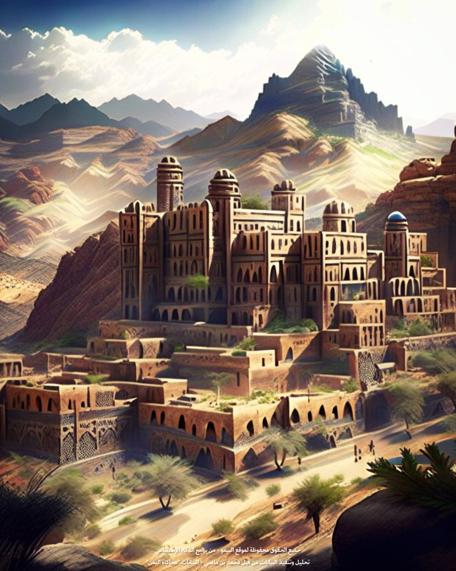 برنامج الذكاء الإصطناعي متوسط المدى - محاكاة اليمن