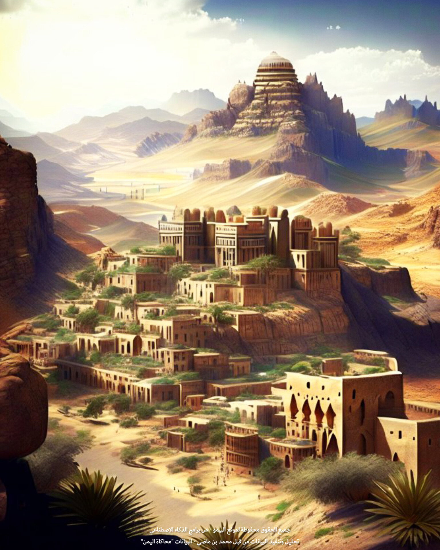 برنامج الذكاء الإصطناعي متوسط المدى - محاكاة اليمن