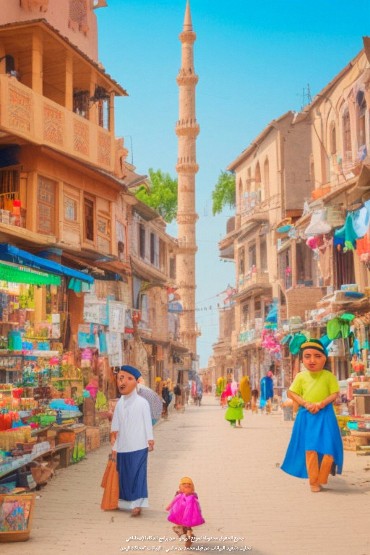 برنامج الذكاء الإصطناعي متوسط المدى - محاكاة اليمن