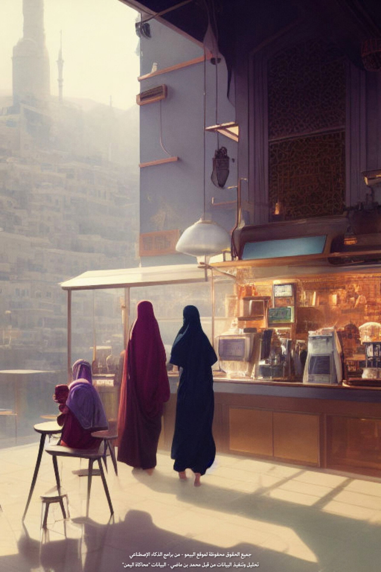 برنامج الذكاء الإصطناعي متوسط المدى - محاكاة اليمن
