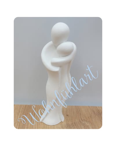 Skulptur Mutter mit Kind