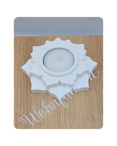 Teelichthalter Mandala