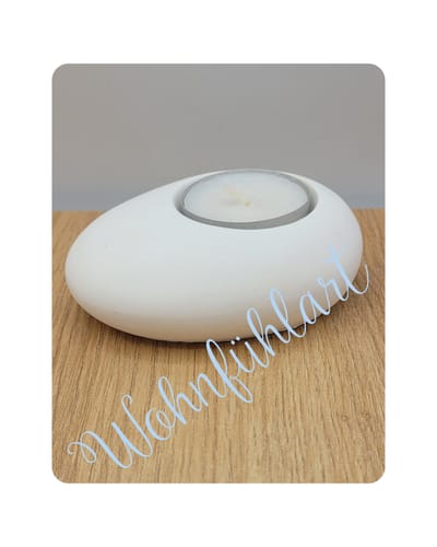 Teelichthalter Stein