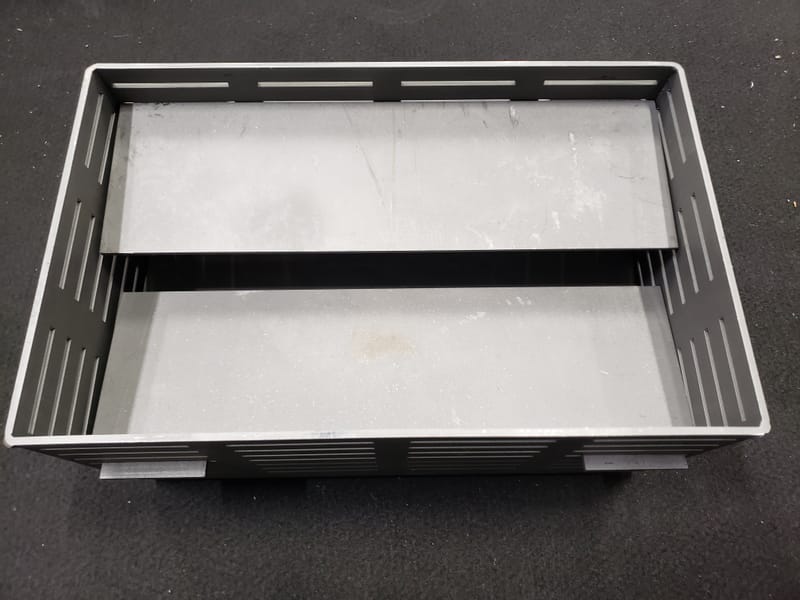 BAC A PELLET 40 X 26 X 20 CM - POÊLES DES ALPES