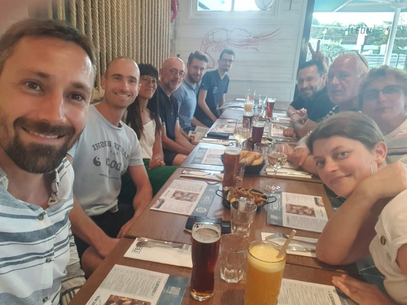 Repas du Shotokan et du body-karaté 