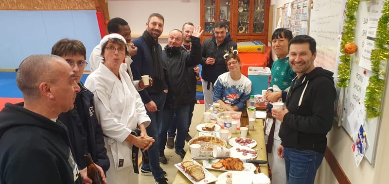 Derniers cours de l'année et repas de Noël 