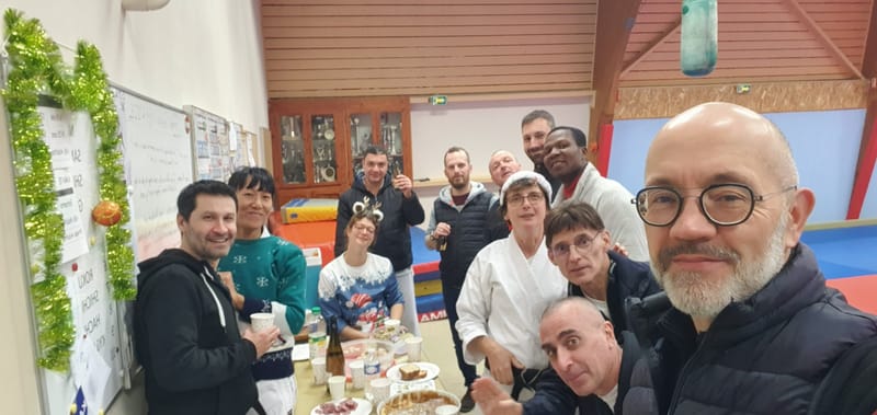 Derniers cours de l'année et repas de Noël 
