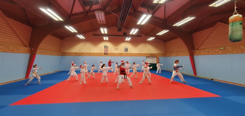 Derniers cours de l'année et repas de Noël 