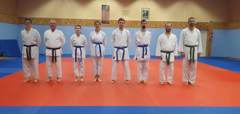 Passage de grades Adultes 24-05-2024 : Félicitations aux nouveaux gradés