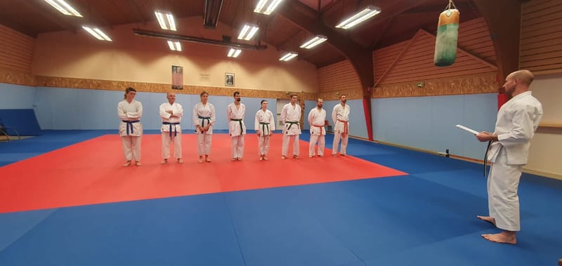 Passage de grades Adultes 24-05-2024 : Félicitations aux nouveaux gradés