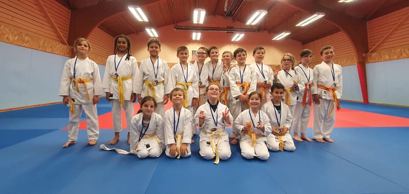 Passage de grades petits 10-06-2024 : Félicitations aux nouveaux gradés