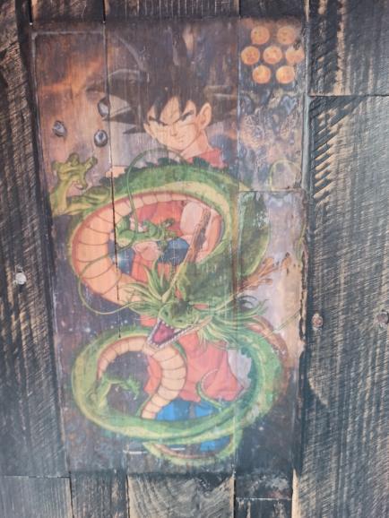 enceintes colonnes dragon ball z