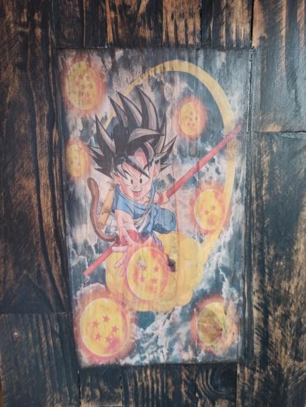 enceintes colonnes dragon ball z