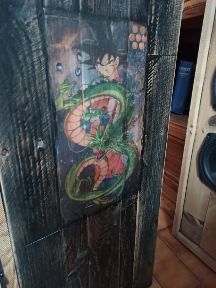 enceintes colonnes dragon ball z