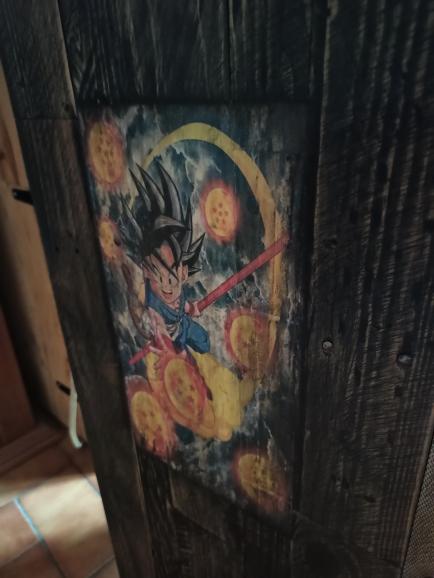 enceintes colonnes dragon ball z