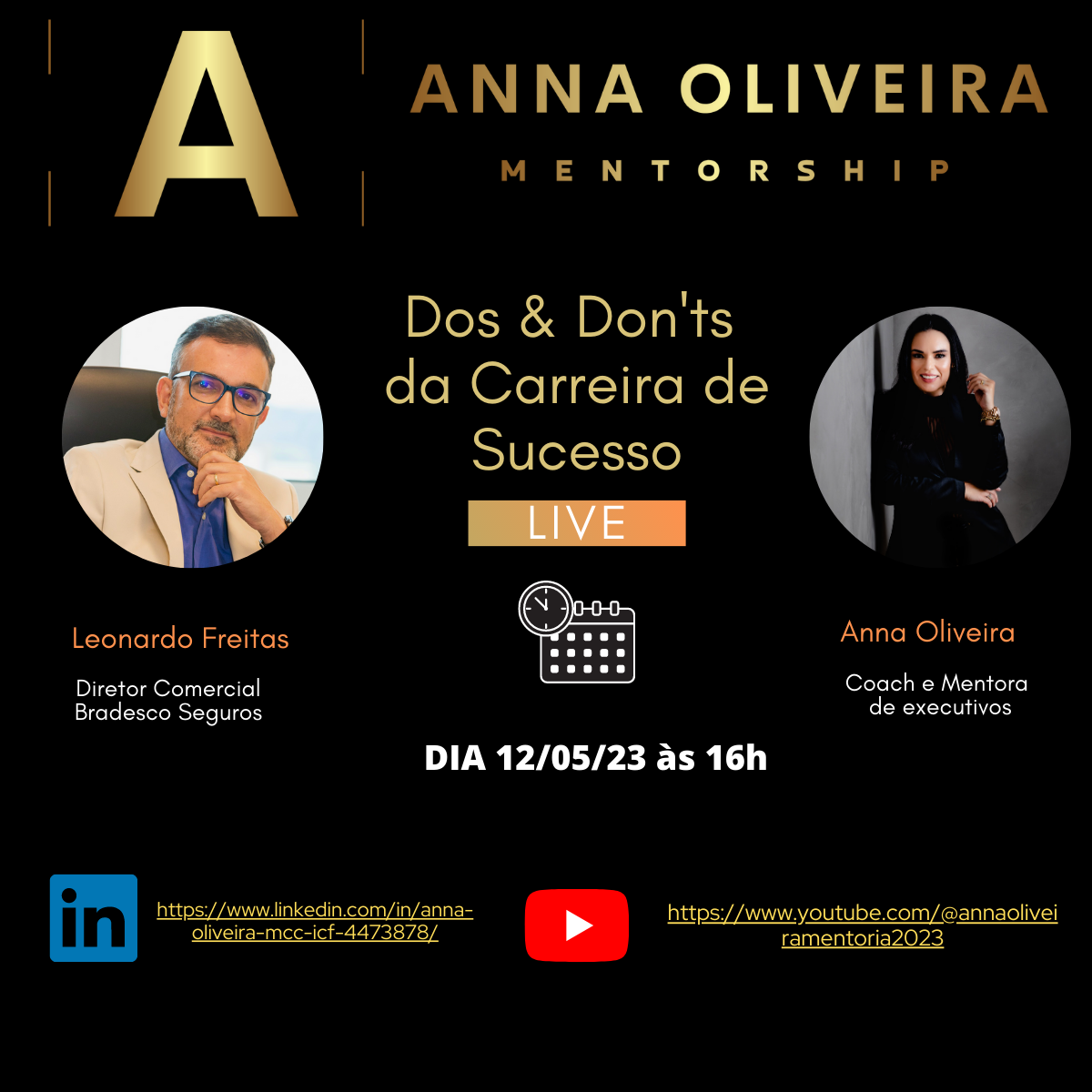 live com Leonardo Freitas - diretor comercial da Bradesco Seguros