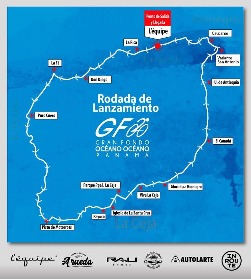 Rodada de Lanzamiento Gran Fondo Océano a Océano Panamá L'équipe