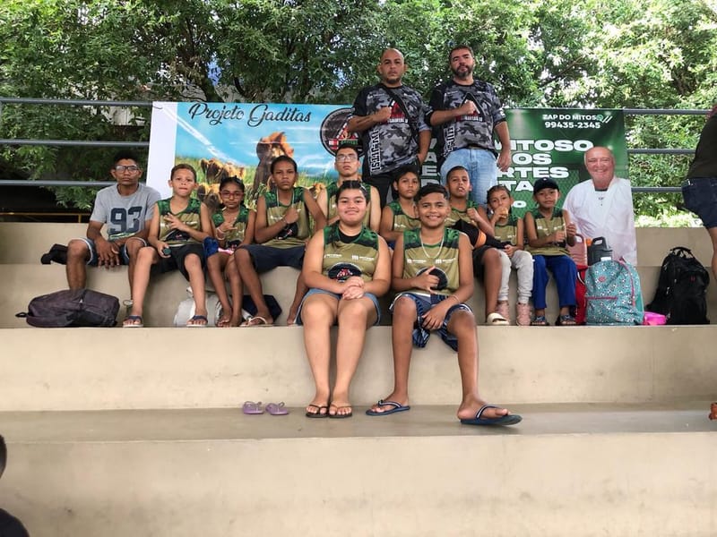 Projeto apoiado por Mitoso tem atletas medalhistas em circuito amazonense de Jiu-Jitsu