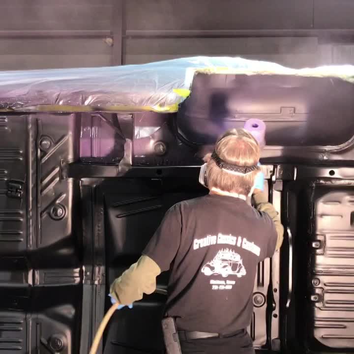 Paint work done at Creative Classics & Customs