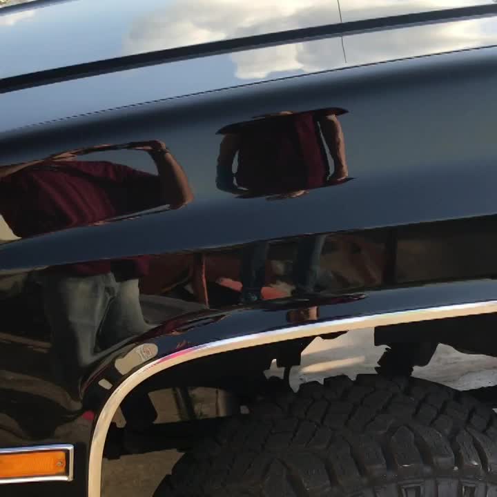 Paint Corrections done at Creative Classics & Customs