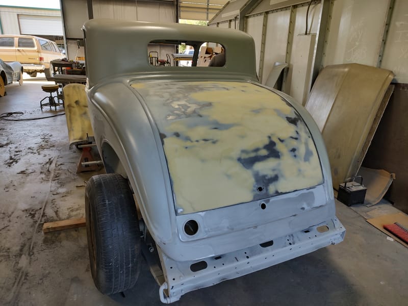 1934 Dodge Coupe Body Work