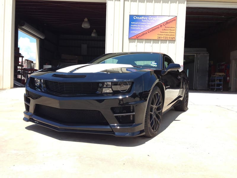 Paint work done at Creative Classics & Customs