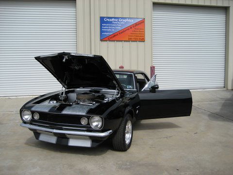 Paint work done at Creative Classics & Customs