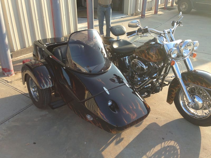 Paint work done at Creative Classics & Customs