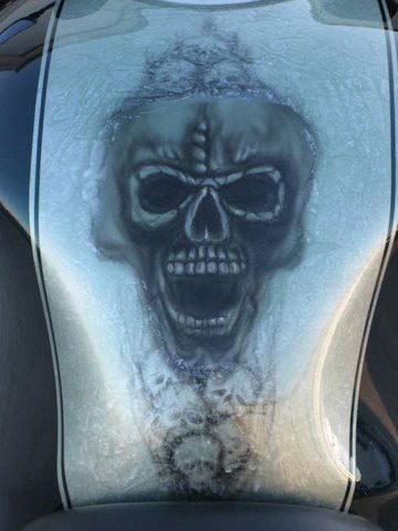 Paint work done at Creative Classics & Customs