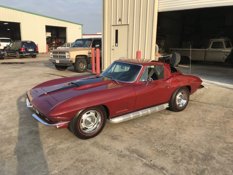 Paint work done at Creative Classics & Customs