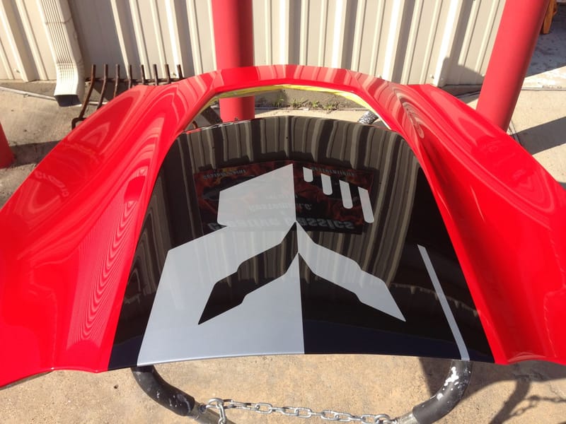 Paint work done at Creative Classics & Customs