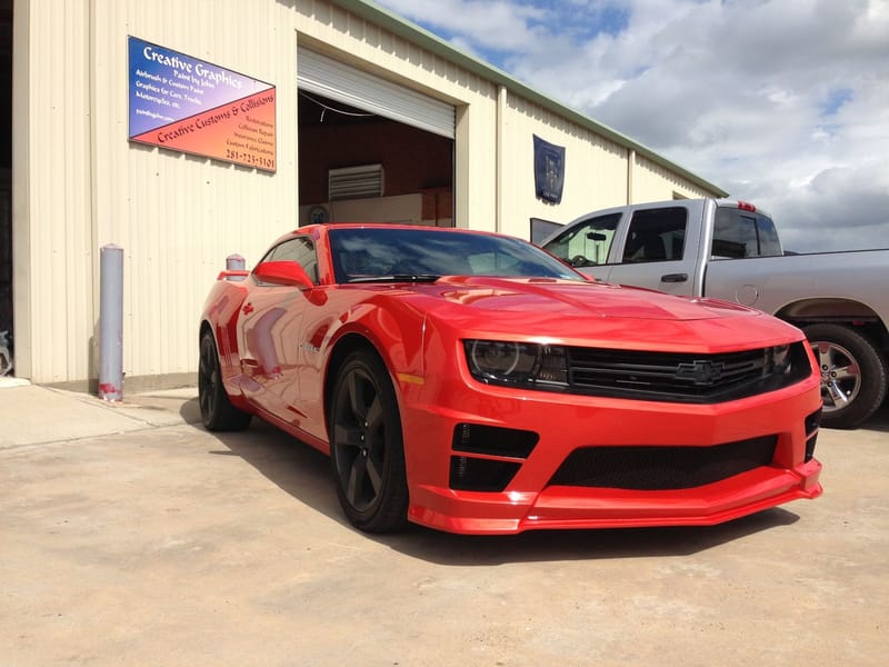 Paint work done at Creative Classics & Customs