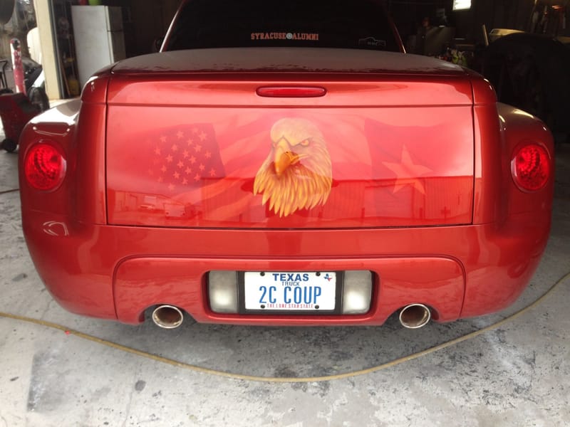 Paint work done at Creative Classics & Customs