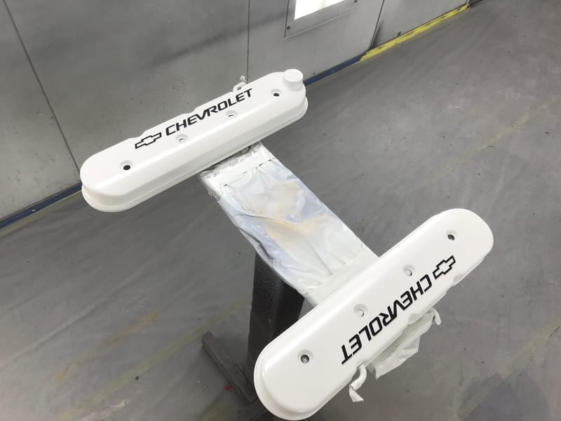 Paint work done at Creative Classics & Customs